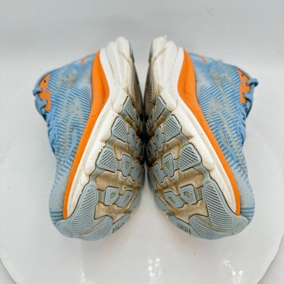 Hoka One Clifton 9  Wide Women Size 7D 1132211 ABIW Airy Blue Ice Water Shoes - Picture 7 of 11